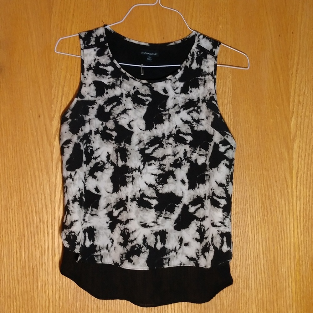 CYNTHIA ROWLEY tank top blouse
